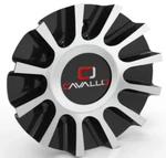 Cavallo CLV-23 Gloss Black Machined Wheel Rim Center Cap C243L176A-MB New. Price: $49.99.