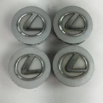 Lexus Oem Wheel Center Caps Set Of 4 Silver Genuine Hubcap Pacific 62MM Used. Price: $32.99.