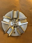 Saachi Wheel Center Caps Silver #C10162-CAP Used. Price: $10.00.