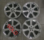 Genuine 20" Ford Factory Saleen Single Chrome Rim Oem Wheel 2005-09 Mustang Used. Price: $315.00.