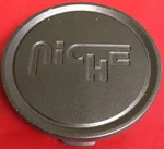 One Used Niche Flat Black Wheel Hub Cover Center Cap M-927 1003-22/4882. Price: $24.99.