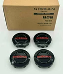 Set Of 4 63MM Nissan Rogue Kicks Frontier Wheel Center Hub Caps Black 2.5'' Remanufactured. Price: $47.85.
