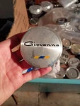 1) Single Giovanna # BC-952 . Custom Silver Center Cap Hub Cover Used. Price: $27.00.
