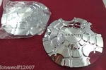 Asanti Wheels 'alligator' Chrome Custom Center Caps Set Of 2 # Ms CAP-L094 New. Price: $275.00.