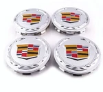 4PC Wheel Center Hub Caps Rim Chrome Color Emblem For Cadillac Escalade Ext Esv New. Price: $26.20.
