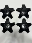 (4X) Genuine Oem 2021-2025 Tesla Model Center Caps P/n 1420238-00-A Used. Price: $65.00.