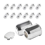 2-PACK Trailer Push Through Center Caps And Wheel Lug Sets 3.74IN W... New. Price: $71.51.