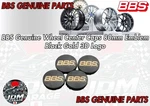 Bbs Genuine Wheel Center Caps 80MM Emblem Black Gold 3D Logo P5624237 Set 4PCS. Price: $174.99.