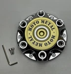 Moto Metal Chrome Wheel Center W/screws MO979CAPA1-CH New. Price: $29.00.