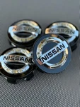 Set Of 4 Nissan Black/chrome 59 MM/2.32 Inch Wheel Rim Center Hub Caps Remanufactured. Price: $26.78.