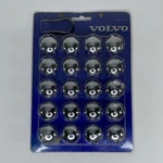 Volvo Lug Bolt Cover Kit Chrome Plastic New Wheel Caps 9139853 (set Of 20). Price: $39.99.
