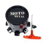 Moto Metal Gloss Black Center Cap 6-3/4"OD Closed For MO995 1079L171RMOGB-H124 Used. Price: $42.13.