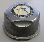 American Racing Center Hub Cap Chrome 1307100S 1307100AR Used. Price: $14.00.