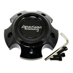American Racing Gloss Black Center Cap 5-1/4"OD Closed For AR933 Intake 1529S01 Used. Price: $31.68.