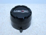 Vision C622204 Custom Alloy Wheel Bolt Black Center Cap #A-3 Used. Price: $40.00.