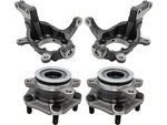 Trq 45TJ47G Wheel Hub And Steering Knuckle Kit Fits 2015-2018 Chevy City Express New. Price: $193.74.