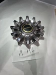 Strada Center Chrome Hubcap CS420-C6P Used. Price: $38.00.