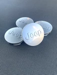Jeep Set Of 4 Silver 63 Mm Wheel Center Caps Grand Cherokee Wrangler Compas 2.50 Remanufactured. Price: $26.29.