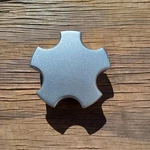 Toyota Camry Center Cap, 1992-1996, P/n 7951 Repainted Remanufactured. Price: $34.95.
