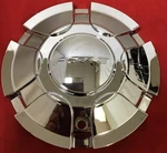 One New Forte Wheels Chrome Custom Center 542-3 CAP/7398. Price: $24.99.