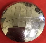 One Used Helo Wheel 361K60-2 Custom Chrome Center Pop-in CAP/5642. Price: $15.00.