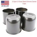 Open Closed Black Steel Center Cap Fit For 4.25" Bore Trailer Push Th New. Price: $37.98.