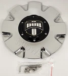 New Chrome Dub Push 16390-15VP Wheel Rim Center Cap Screws M-859. Price: $45.00.