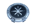 Karma C412CAP Custom Alloywheel Snap On Chrome Center #2E-5 Used. Price: $20.00.