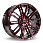 One 17 Inch Black Machined Red Alloy Wheel Rim For Lexus 5X114.3 F3I0 Aftermarke New. Price: $257.51.