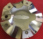 One Used Bazo BAC-F003 B22 6 7/8 " Chrome Wheels Center Cap CUSTOM/4743. Price: $45.00.
