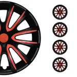 Omac U002376 16" Ford Black Red Matte Wheel Covers New. Price: $99.90.