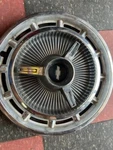 1965 Chevy Caprice Impala & Passenger Car Bowtie 14" Hubcap Wheelcover Used. Price: $40.00.