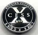 1038K75 Xcess Black / Silver Wheel Center Cap Used. Price: $31.44.