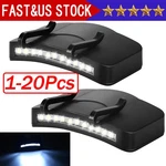 Ultra Bright Hand Free Led Clip On Cap Light For Fishing Camping Baseball New. Price: $28.55.