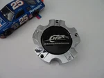 Jrmotorsports Chrome/black Custom Lug Wheel Center Cap # M-562 Used. Price: $62.39.