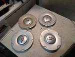 4 Wheel Silver Plastic Center Hub Caps 02-06 Chevrolet Chevy Trailblazer 9593373. Price: $45.00.