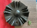 #b 1) Forte Black Center Cap C-251-1 Used. Price: $19.95.