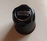 American Racing Rim Wheel 3.27" Od Plastic Black Push Thru Center Cap 1327000SB New. Price: $21.00.