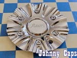Azari Wheels # 617-2295-CAP Custom Chrome Center 65 (qty. 1) Used. Price: $69.56.