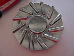 Starr Alloy Wheel Chrome Custom Center Cap # C954-3 Used. Price: $70.19.