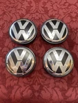 Set Of 4 Vw Volkswagen 56MM 2.2" Wheel Center Hub Cap 1J0-601-171 Silver New. Price: $50.00.