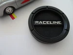 New Raceline Black Custom Wheel Center Cap # C318L161S/8X650/170 (top Only). Price: $46.79.