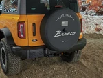 Genuine Ford Bronco 66 White Ink 33IN Spare Tire Cover 2025-2026 New. Price: $108.00.