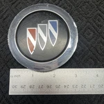 Buick Various 7087 Oem Center Wheel Wire Hub Cap Rim Cover 3-1/4 Od Chrome Ll Used. Price: $14.99.