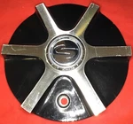 One Used Strada Wheels Silver Black Custom Center Cap S07/ 6462295F-3/7947. Price: $34.99.