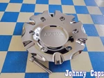 Mkw Wheels # MK-45 New Chrome Custom Center Cap (w/bolt) 77 (qty. 1). Price: $64.33.