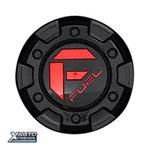 Fuel Off-road Gloss Black Wheel Center Cap Rivets & Red Logo 1003-28GBQ New. Price: $35.00.