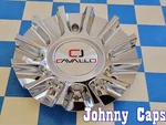Cavallo Wheels # S243L176 Custom Chrome Center Cap 51 (qty. 1) Used. Price: $69.73.
