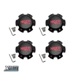 X Moto Metal Wheel Center Cap Satin Black W/ Red Tint 1079L145SGBMO1RC New. Price: $108.00.