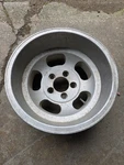 (1) 15X10" Vintage Appliance Wheel Slot Mag 5X4.75 Rim Used. Price: $100.00.